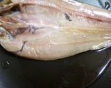 フライパンで・ほっけの焼き物作り方1写真