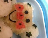 手づかみ期 赤ちゃん アンパンマン弁当♡作り方1写真