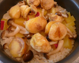 秋ご飯♪栗と薩摩芋の炊き込み飯✿作り方4写真