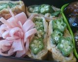 お弁当に♡オクラの卵焼き作り方5写真
