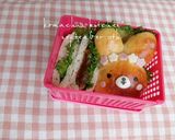 幼稚園 お弁当 ♡うさぎ（微妙）作り方2写真