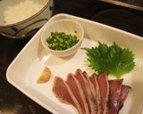 ごま香る*かつおたたき丼作り方1写真