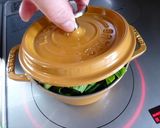 ストウブで無水料理厚揚げと青菜煮作り方2写真