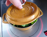 ストウブで無水料理厚揚げと青菜煮作り方2写真