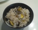 シンプルに栗ご飯作り方4写真