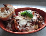 ミートスパゲティのオーブン焼き作り方3写真