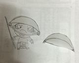 妖怪ウォッチ☆ ぶようじん坊 ☆キャラ弁作り方2写真