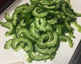 ۞ゴーヤのハムマヨ卵炒め۞作り方1写真