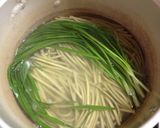 簡単！美味しい♥冷やしニラうどん作り方2写真