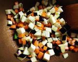 簡単、夏野菜のキーマカレー作り方4写真