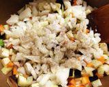 簡単、夏野菜のキーマカレー作り方5写真