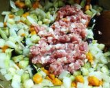 簡単、夏野菜のキーマカレー作り方6写真