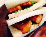 食パンで♪♪豚角煮サンド☆作り方8写真