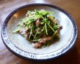 豆苗のオイスター炒め♪作り方6写真