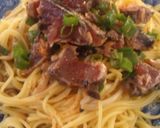 カツオのたたきで冷製パスタ作り方5写真
