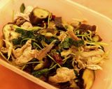 レンジで♡豚しゃぶと茄子の香味サラダ作り方4写真
