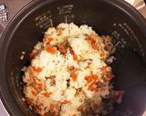 人参と椎茸の混ぜご飯作り方5写真