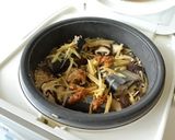 さんまと醤油糀の炊き込みごはん作り方3写真
