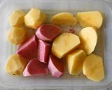 リーキと北海道野菜のクリームシチュー作り方1写真