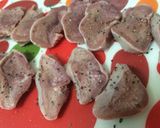 豚タンの辛モヤシ炒め作り方1写真