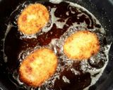 ゆで卵が入ったコロッケ作り方9写真