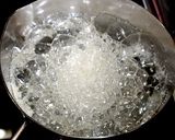 黄のチョコバナナケーキ　蜂蜜クリーム作り方12写真