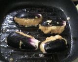 しいたけとなすの肉詰め作り方8写真