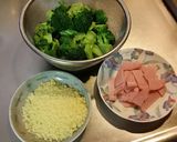 ブロッコリーのスパゲッティサラダ♪作り方1写真