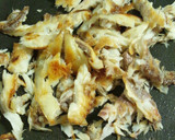 秋茸と焼き魚ほぐし身 炊き込みご飯作り方6写真