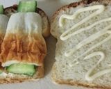 ポリポリきゅうりと竹輪のサンドイッチ作り方1写真