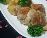減塩で✿鶏肉とじゃが芋の七味炒め✿作り方6写真