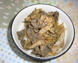 簡単！牛肉と牛蒡の甘辛煮作り方7写真