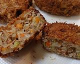 野菜たっぷりメンチカツ作り方6写真