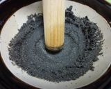 黒ゴマブランマンジェ作り方1写真