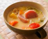 リーキと北海道野菜のクリームシチュー作り方5写真