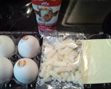 簡単チーズオムレツ作り方1写真