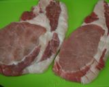 厚切り豚のソースソテー作り方1写真