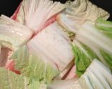 豚肉と白菜の重ね蒸し作り方1写真