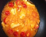 幼児食 野菜スープで魚煮作り方8写真