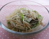 大根ときのこのサラダ作り方5写真