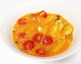 幼児食 野菜スープで魚煮作り方9写真