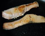 鮭のオニオンマヨネーズ焼き作り方1写真