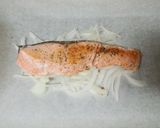 鮭のオニオンマヨネーズ焼き作り方3写真