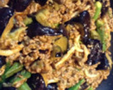 とろ～り♪豚挽き肉とナスの味噌炒め作り方9写真