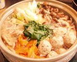 秋冬野菜たっぷりヘルシー蓮根鶏団子鍋作り方6写真