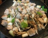 鶏とキノコのゆず胡椒炒め作り方7写真