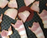 フライパンでじっくり焼いた南瓜とベーコン作り方5写真