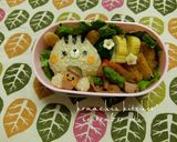 幼稚園 お弁当 キャラ弁♡リス どんぐり作り方3写真