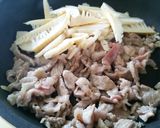 白ごはんで簡単♪豚肉と竹の子の混ぜご飯作り方3写真