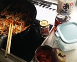 大根の皮の真砂和え作り方3写真